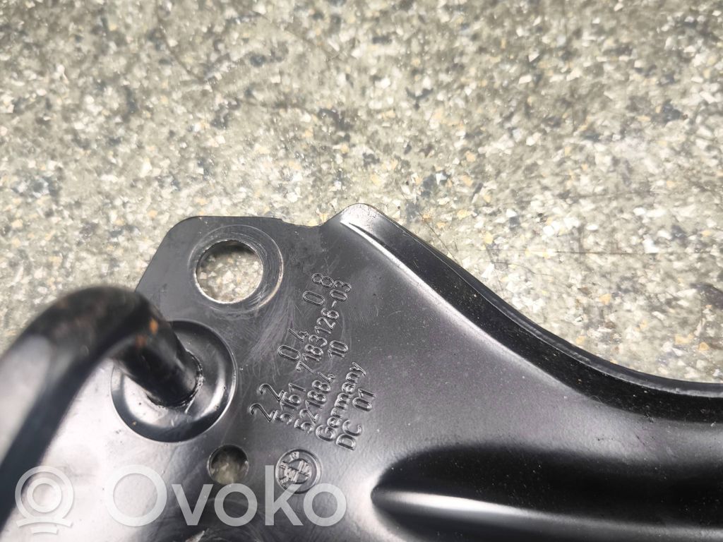 Seat back rest lock catch   7183126
