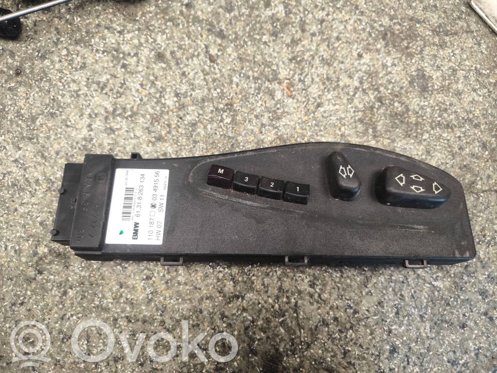 Seat control switch   61318263134,7147C,03491556,110187,61318263184