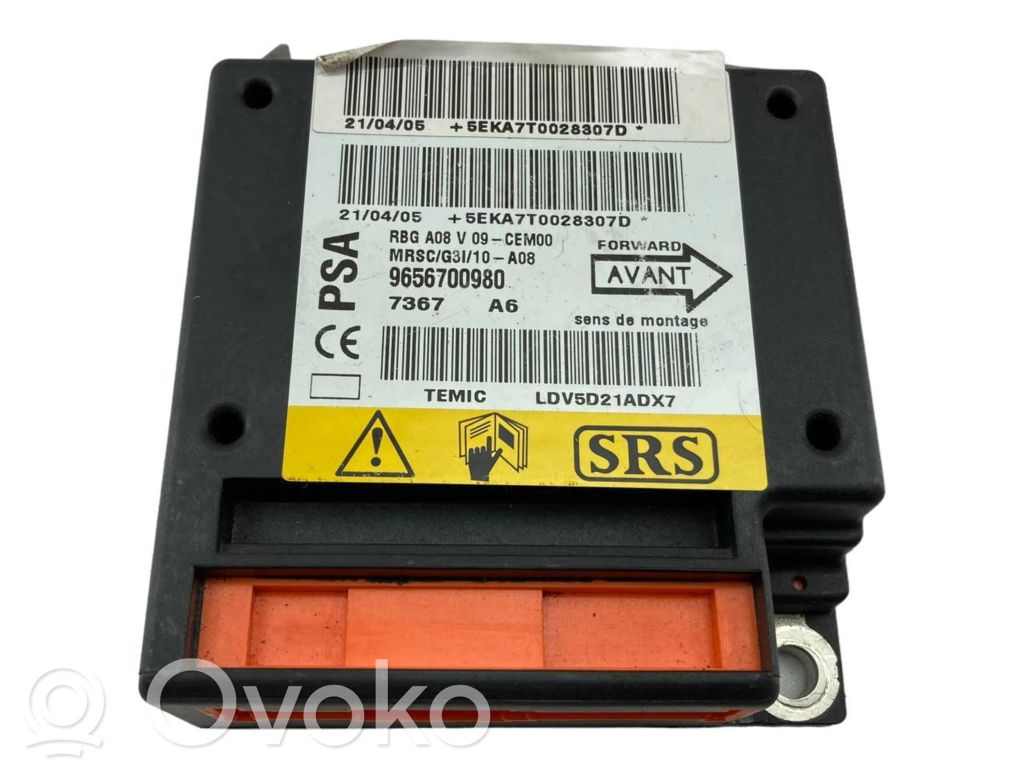 Peugeot 1007 Airbag control unit/module 