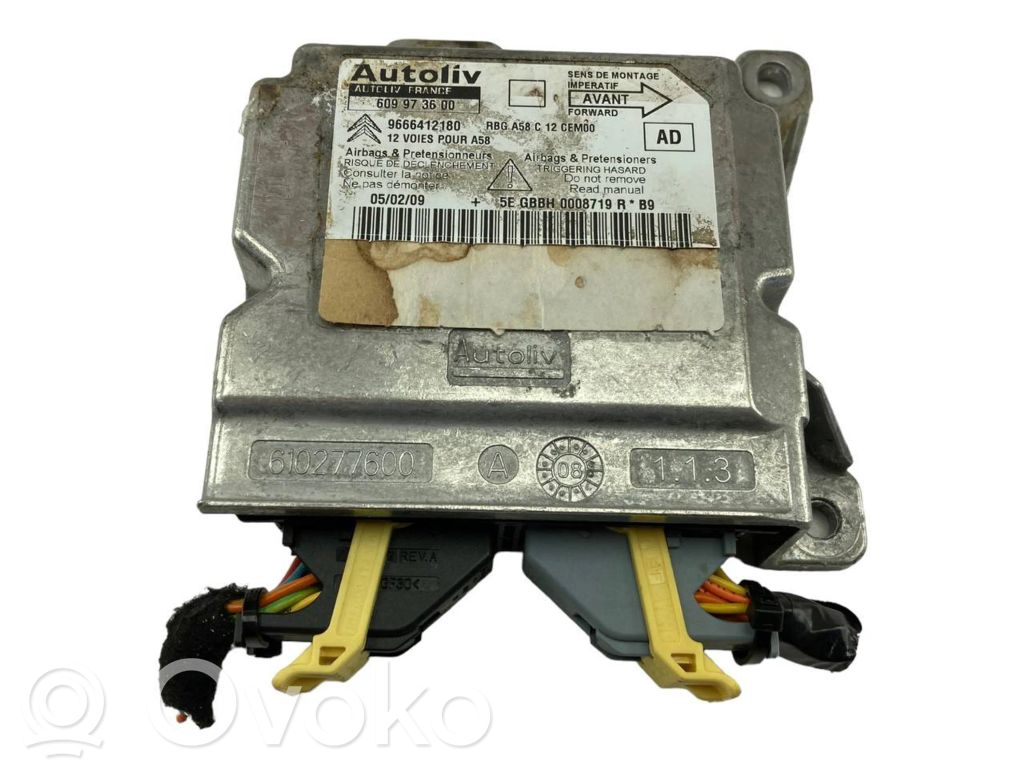 Citroen C3 Picasso Airbag control unit/module 
