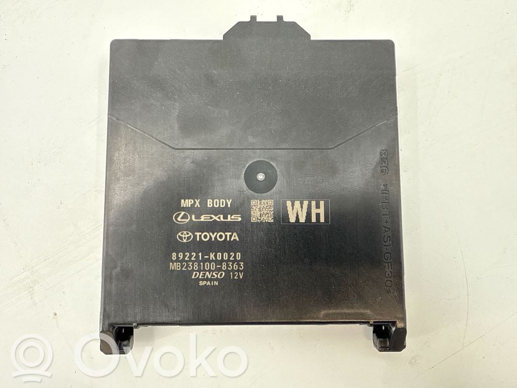 Toyota Yaris XP210 Module confort 