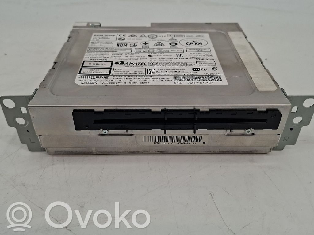 Panel / Radioodtwarzacz CD/DVD/GPS   8705960,007AE0312,10R052029