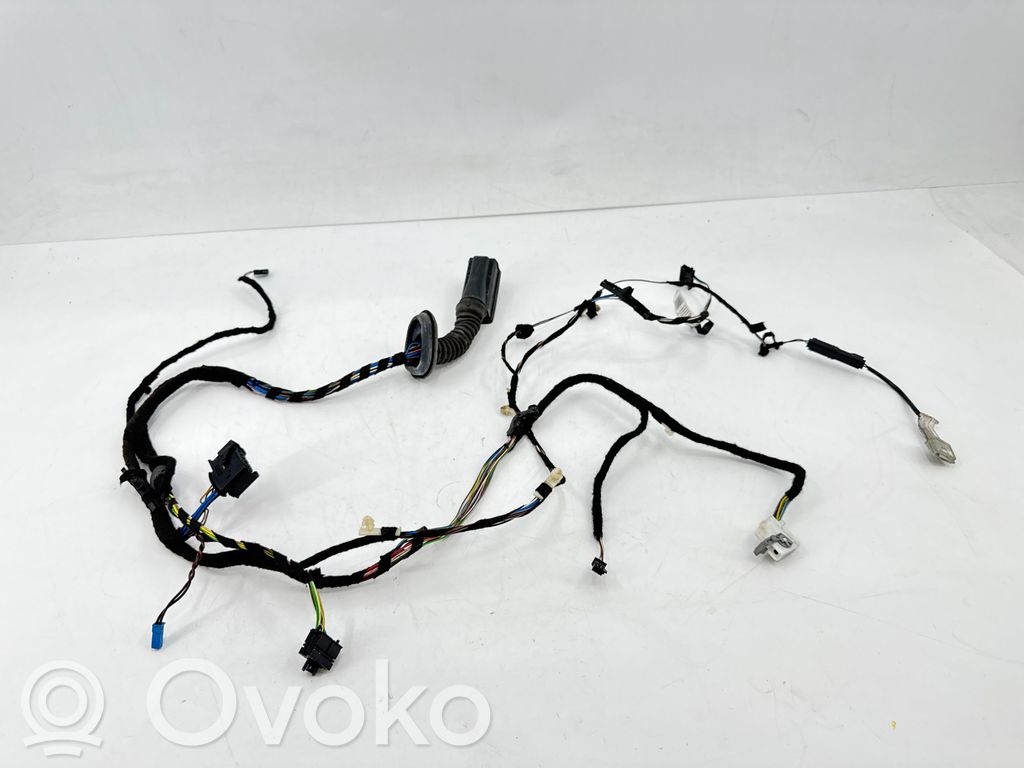 BMW 3 F30 F35 F31 Wiązka przewodów drzwi przednich 