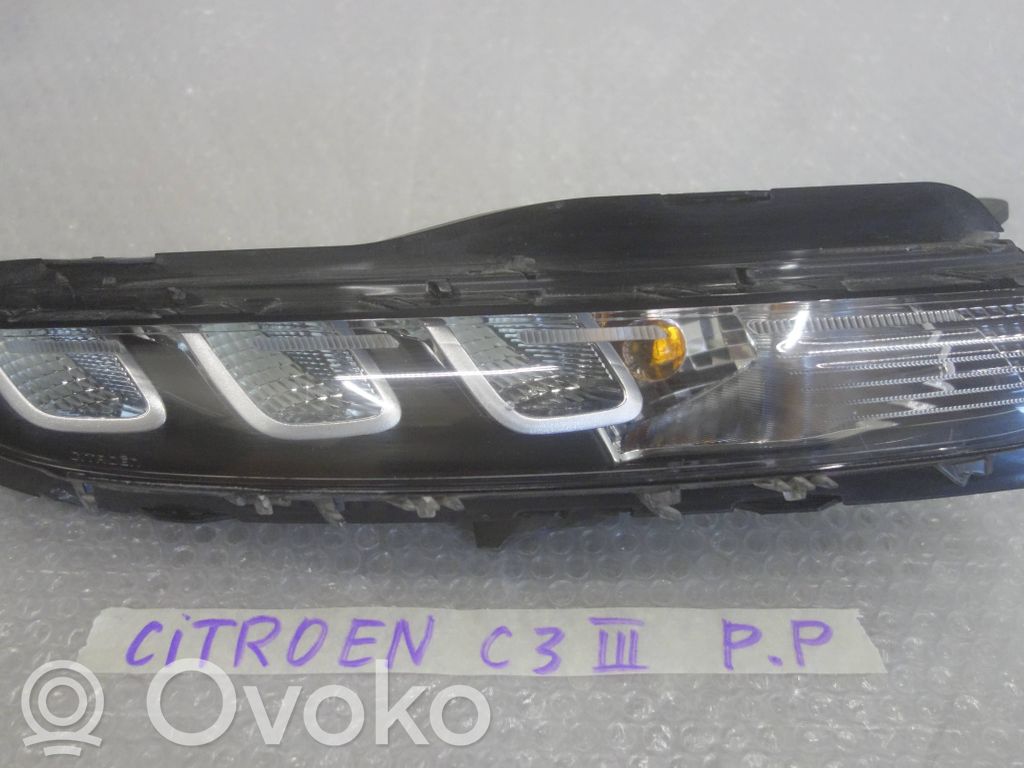 Citroen C3 Phare frontale 