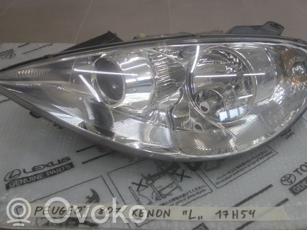 Peugeot 807 Phare frontale 