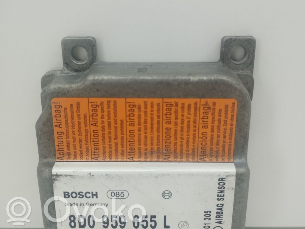 Audi A4 S4 B5 8D Airbag control unit/module 