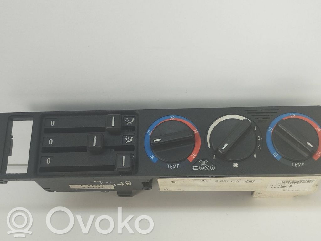 BMW 5 E34 Climate control unit 