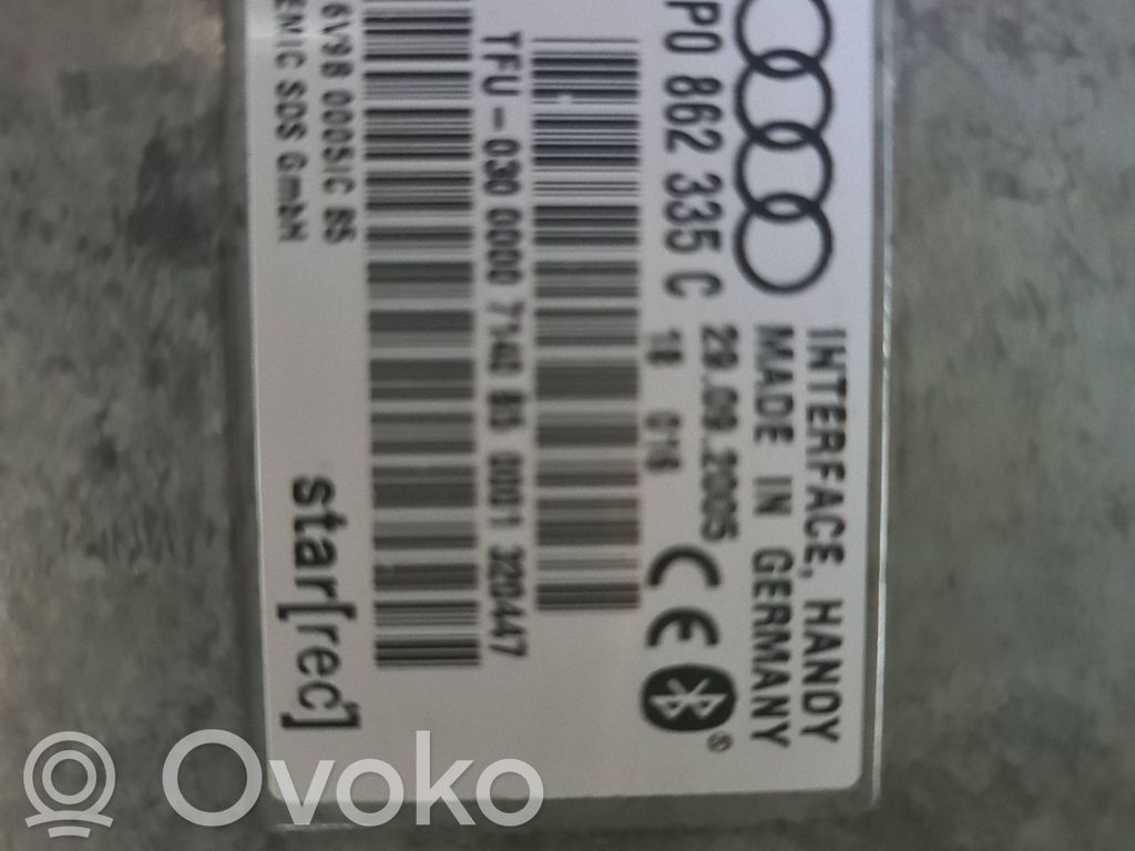 Bluetooth modulis   8P0862335C,29092005,6V9B00051C