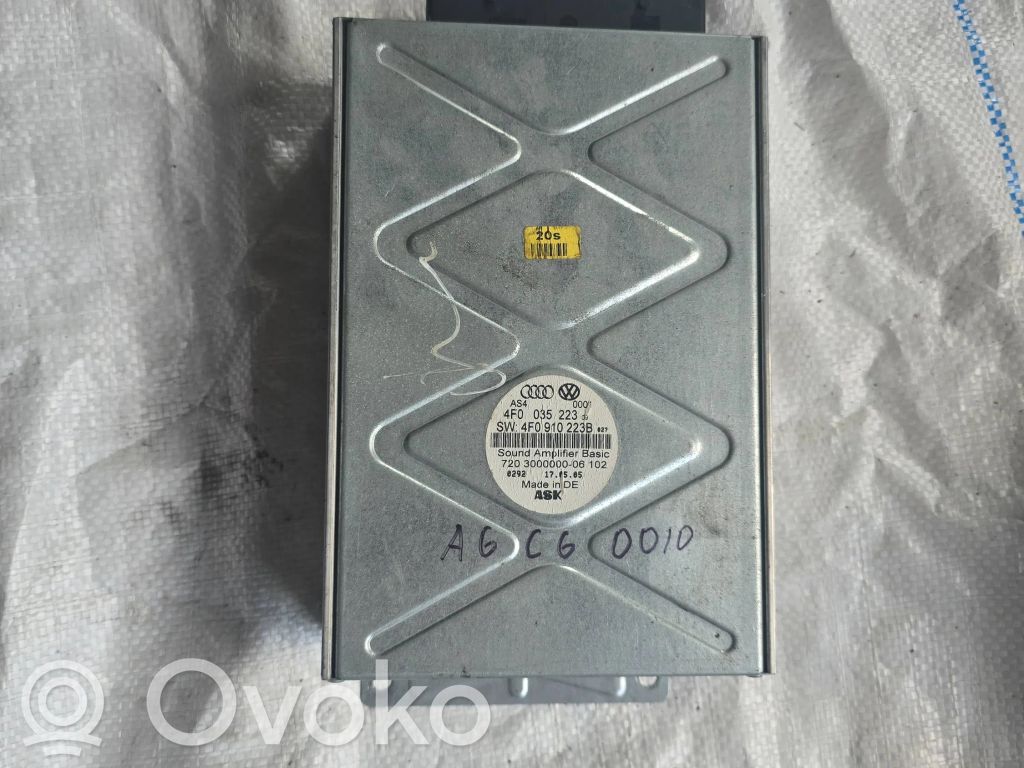 Audi A8 S8 D3 4E Garso stiprintuvas 