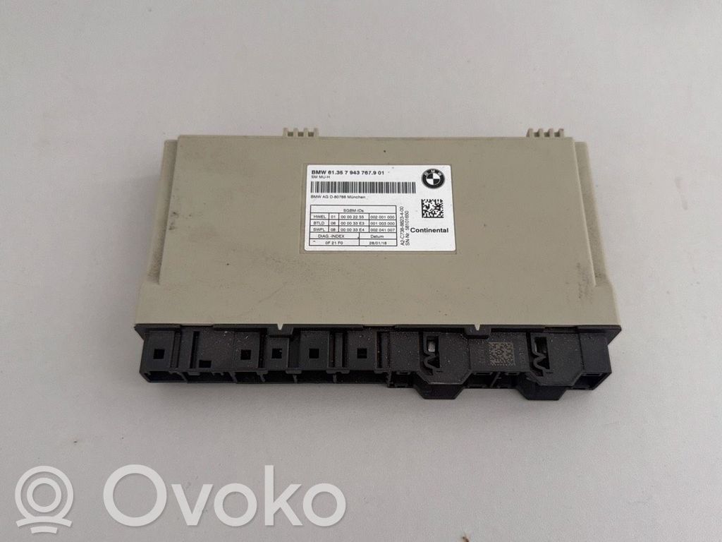 Module de commande de siège   7943767,61357943767,002001000