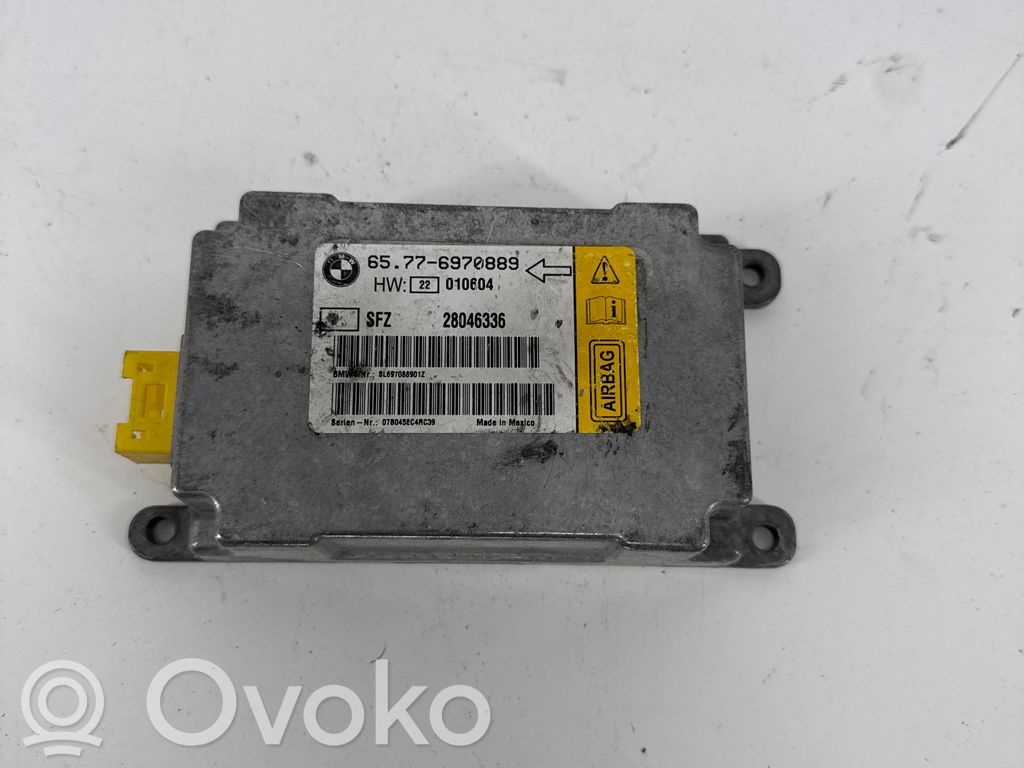 BMW 7 E65 E66 Module de contrôle airbag 
