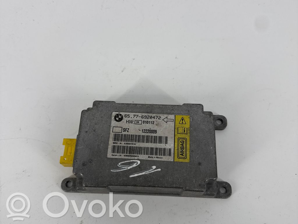 Turvatyynyn ohjainlaite/moduuli   6920472,65776920472,12220009,010112
