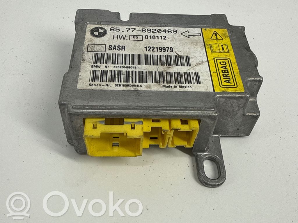 Module de contrôle airbag   6920469,010112,12219979