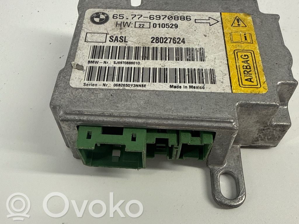 Airbag control unit/module   6970886,28027624,E1010529