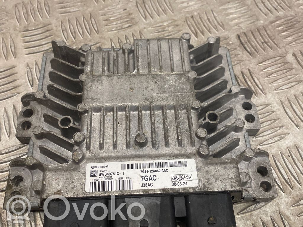 Engine control unit/module   5WS40761CT,7G9112A650AAC
