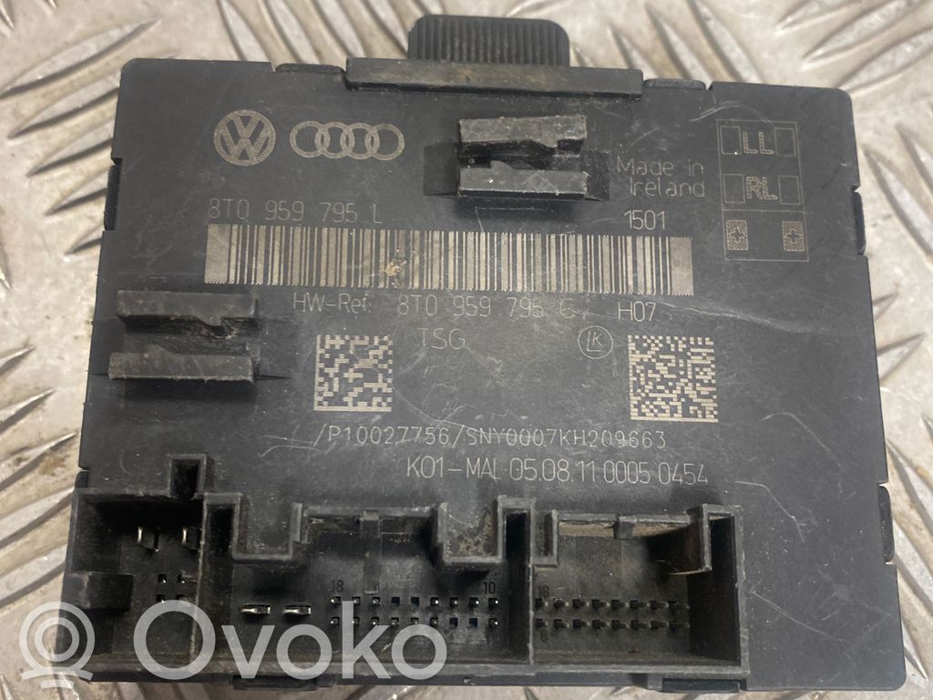 Audi A4 S4 B8 8K Unité de commande module de porte 