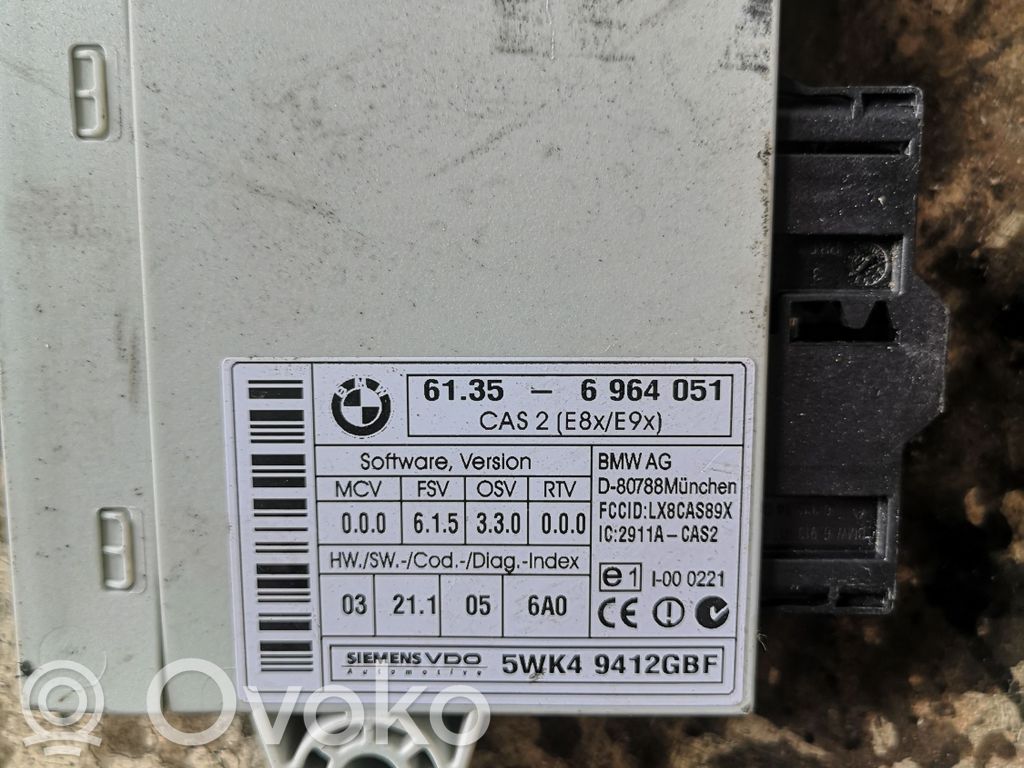 BMW 3 E90 E91 Komforto modulis 