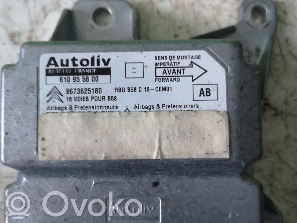 Citroen C4 I Picasso Sterownik / Moduł Airbag 