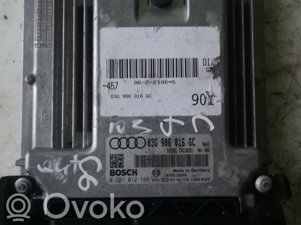 Audi A6 S6 C6 4F Engine control unit/module 