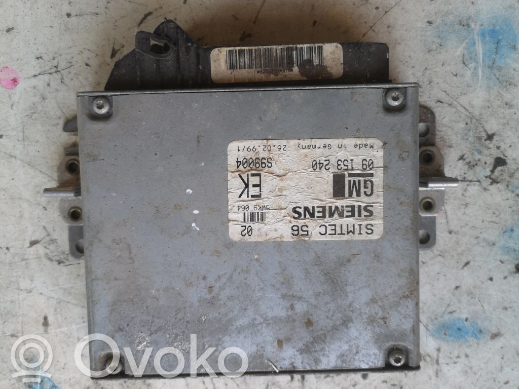 Opel Vectra C Engine control unit/module 