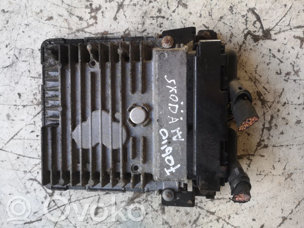 Skoda Fabia Mk2 (5J) Engine control unit/module 