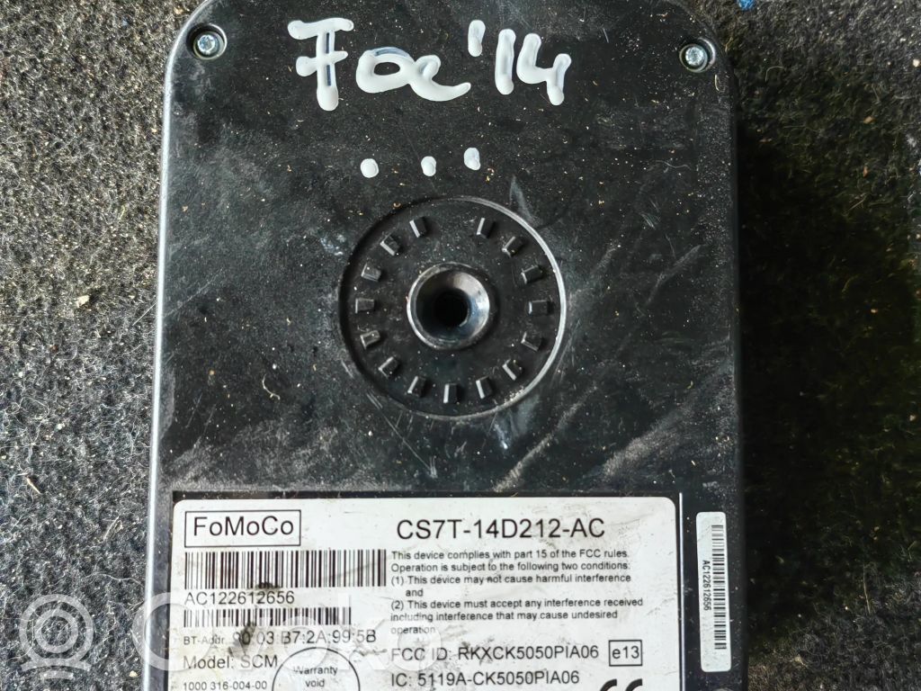 Ford Focus Bluetooth control unit module 
