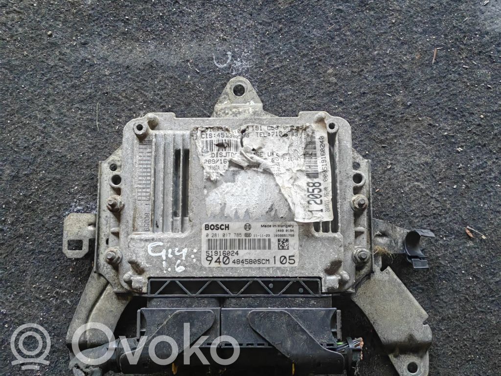 Alfa Romeo Giulietta Engine control unit/module 