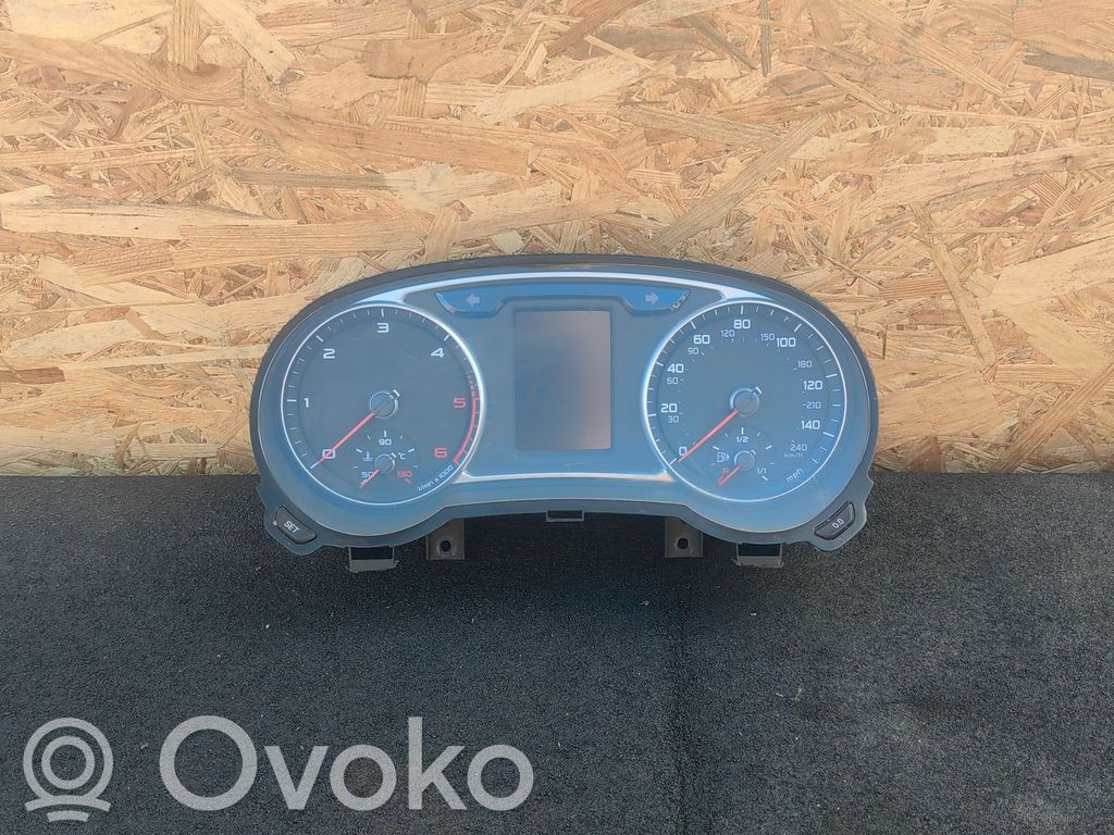 Audi A1 Speedometer (instrument cluster) 