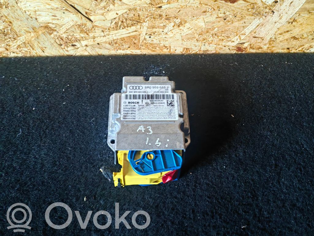 Audi A3 S3 8P Airbag control unit/module 