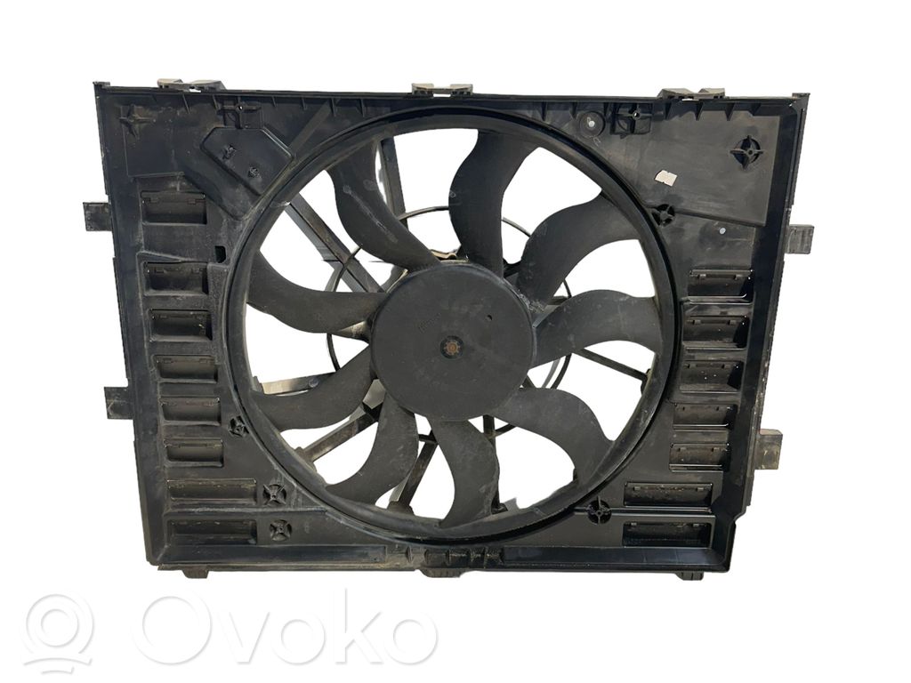 Porsche Cayenne (92A) Elektryczny wentylator chłodnicy 