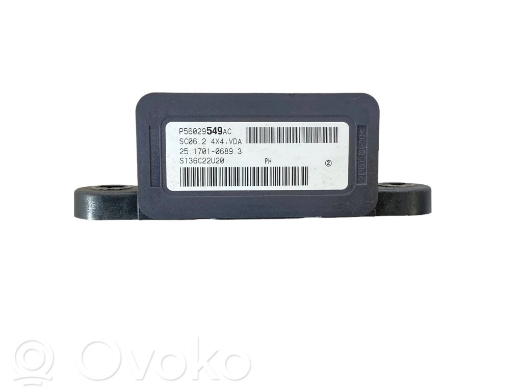 Dodge Charger ESP acceleration yaw rate sensor 