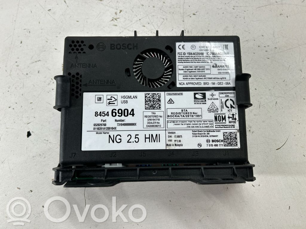 Buick Encore I GPS navigation control unit/module 