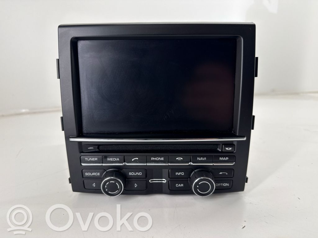 Porsche Cayenne (92A) Panel / Radioodtwarzacz CD/DVD/GPS 