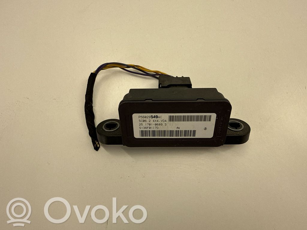 Dodge Charger ESP acceleration yaw rate sensor 