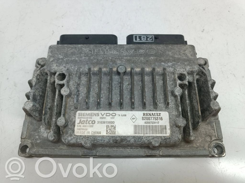 Renault Laguna III Gearbox control unit/module 