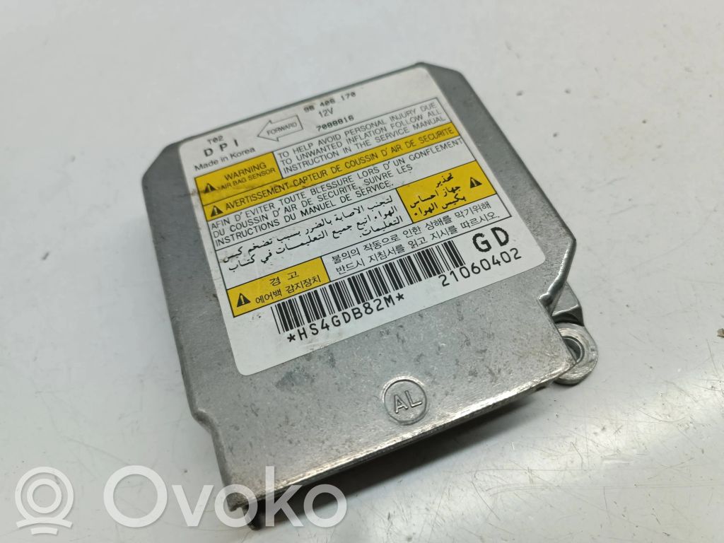 Chevrolet Kalos Airbag deployment crash/impact sensor 