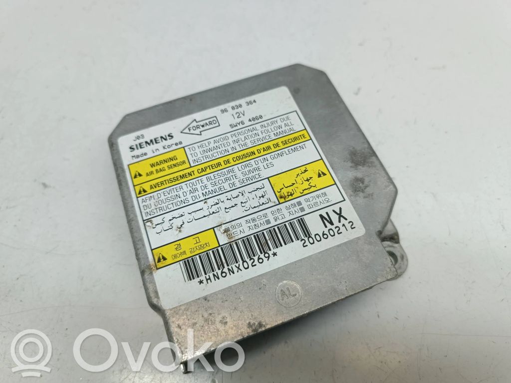 Chevrolet Lacetti Airbag control unit/module 