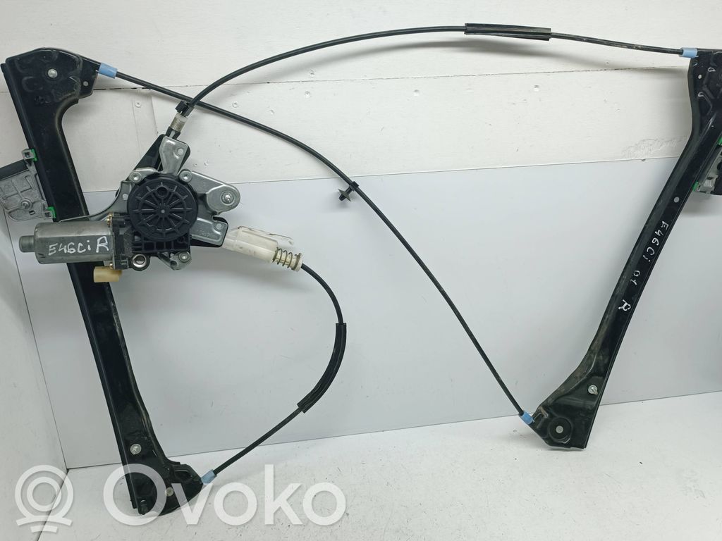 BMW 3 E46 Macara ușă față cu motor 