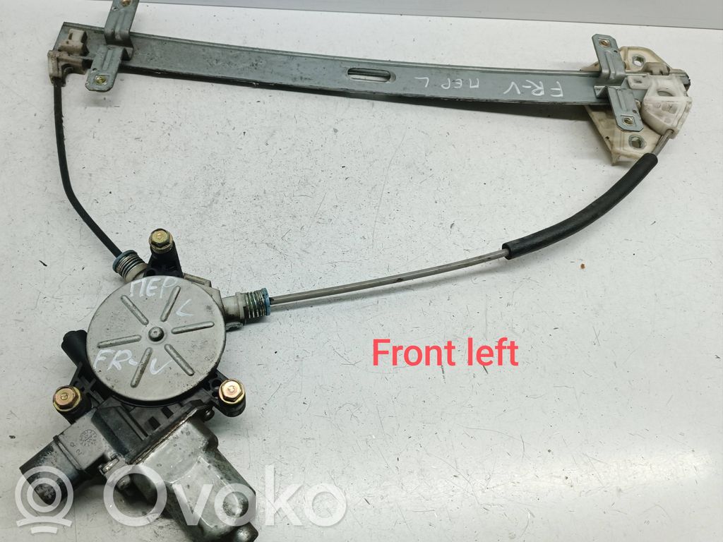 Honda FR-V Priekšpusē elektriskā loga pacelšanas mehānisma komplekts 