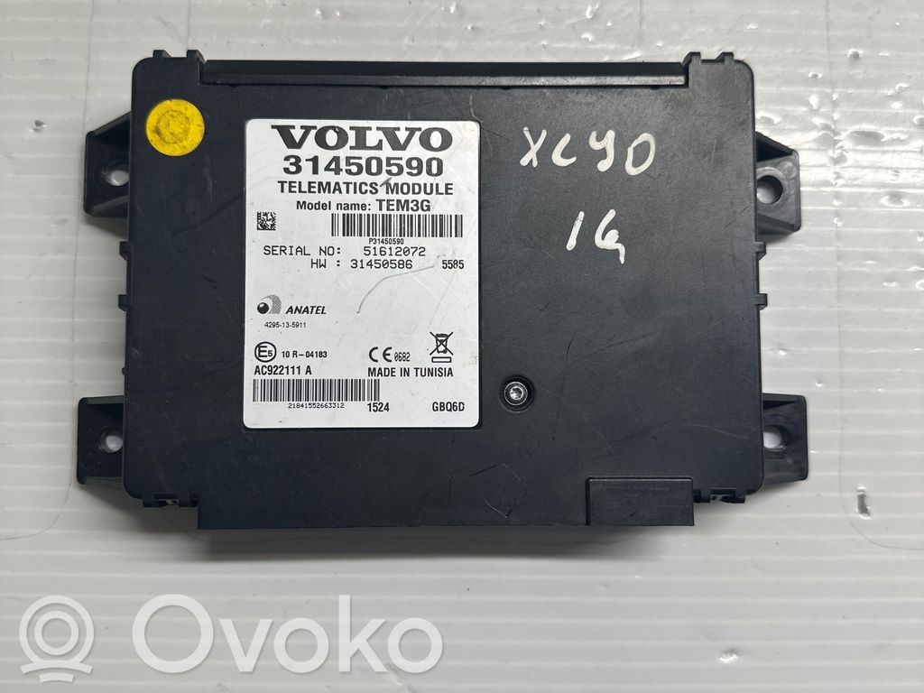Volvo XC90 Phone control unit/module 