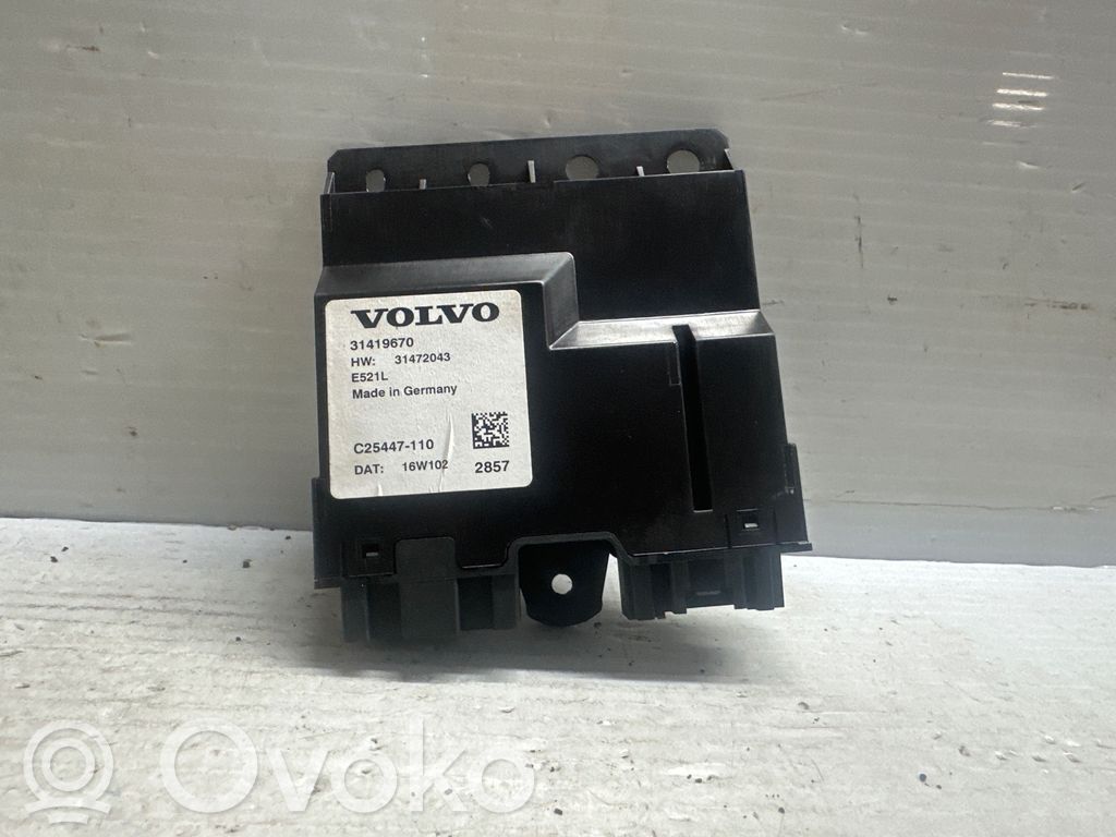 Tailgate/trunk control unit/module   31419670,31472043,C25447110