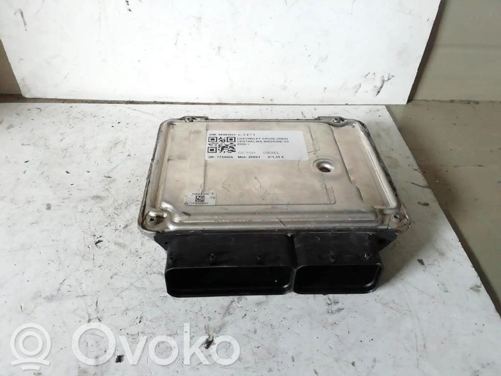Chevrolet Cruze Engine control unit/module 