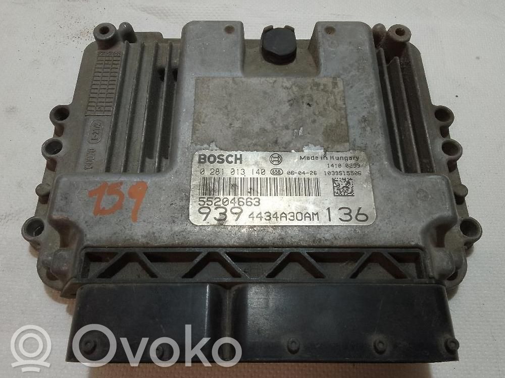 Alfa Romeo 159 Unidad de control/módulo del motor 