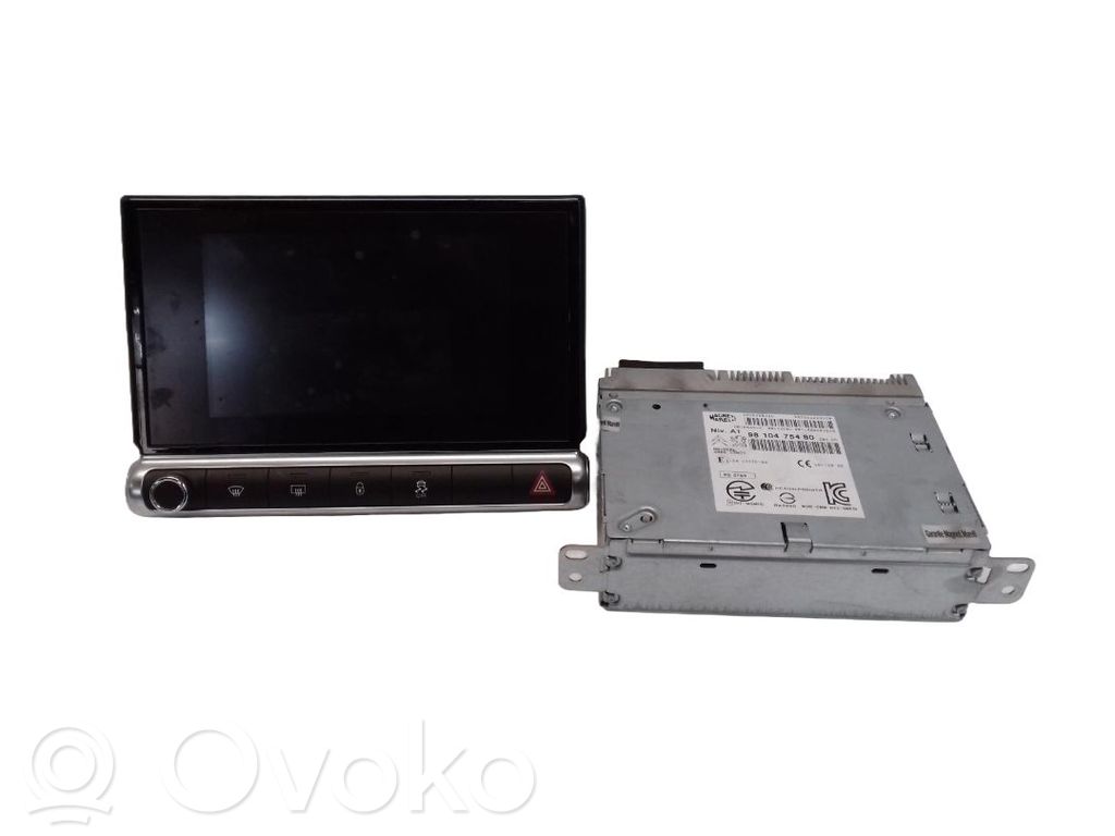Citroen C4 Cactus Radio/CD/DVD/GPS-pääyksikkö