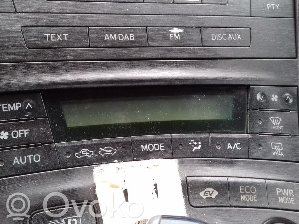 Toyota Prius (XW30) Centralina aria condizionata/riscaldamento