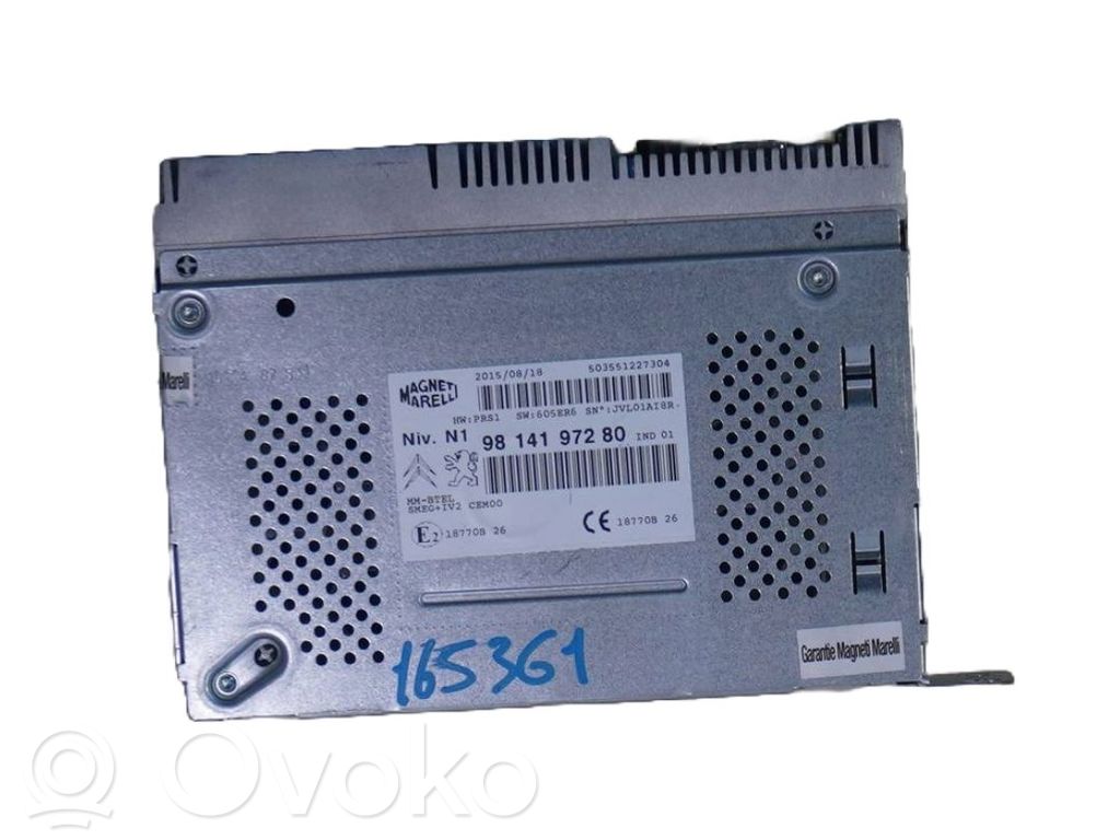 Citroen C4 II Unitate principală radio/CD/DVD/GPS 