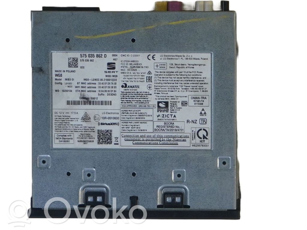 Alte unități/module de control   575035862
