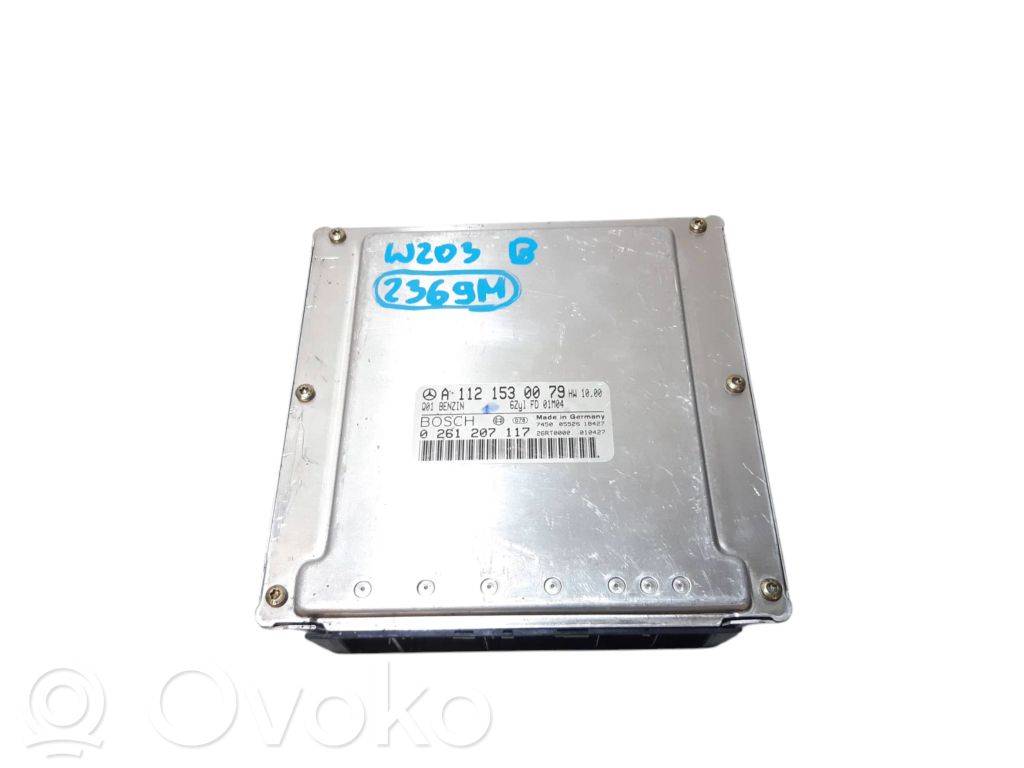 Mercedes-Benz CLK A208 C208 Engine control unit/module 
