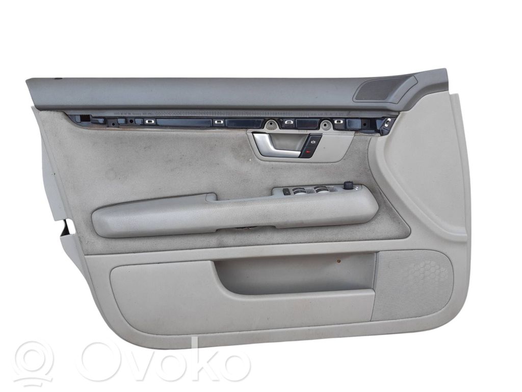 Audi A4 S4 B6 8E 8H Boczki / Poszycie drzwi przednich 