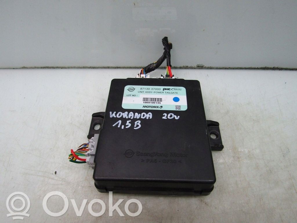 SsangYong Korando Other control units/modules 